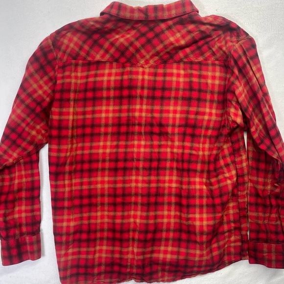 Ariat Heber Retro Fit Pearl Snap Button Shirt Mens XXL Plaid Farm Ranch 1726 - Picture 6 of 7